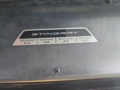 2026 Chevrolet Corvette Stingray 3LT