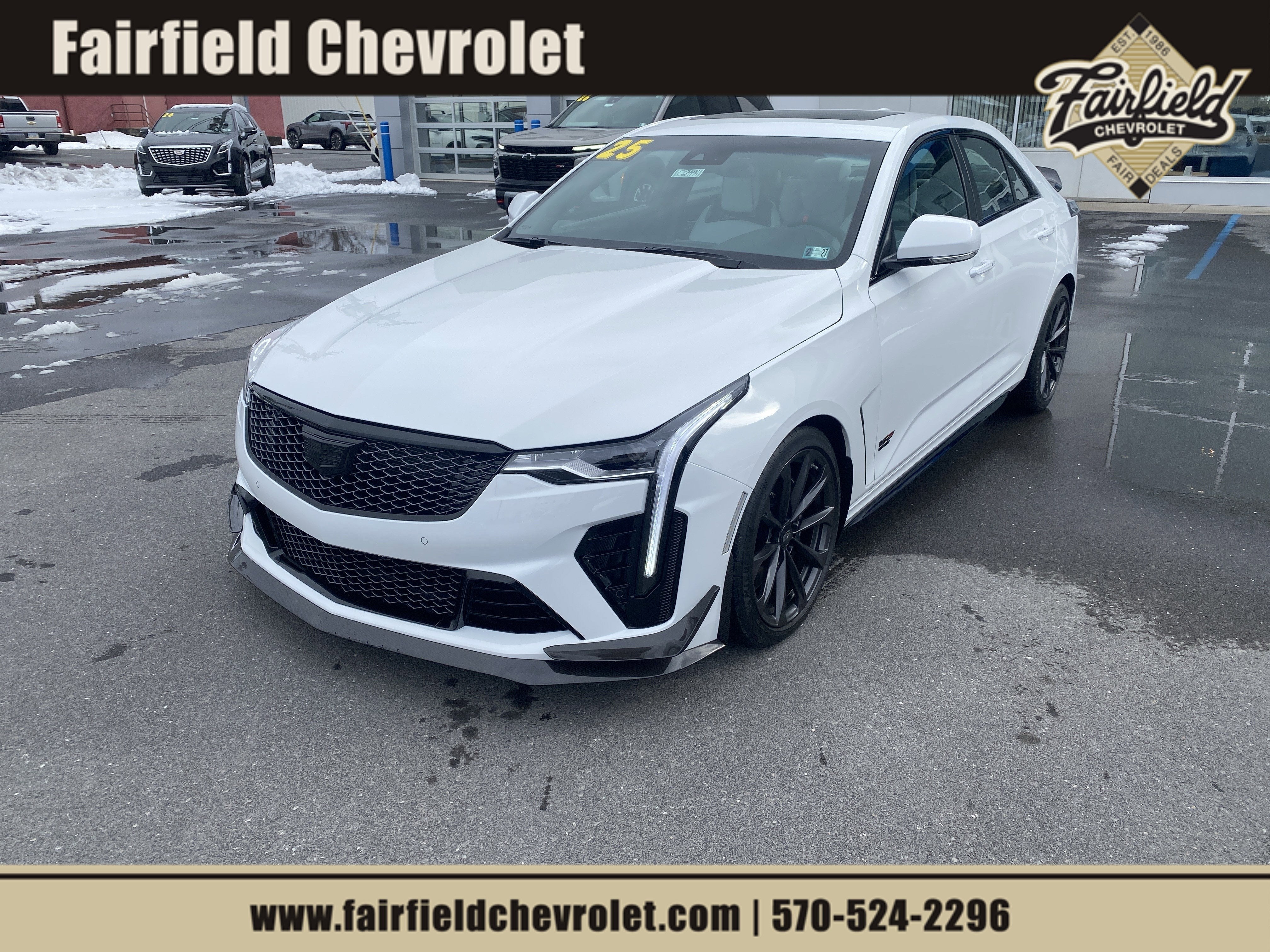 2025 Cadillac CT4-V V-Series Blackwing