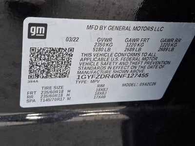 2022 Cadillac XT4 Premium Luxury