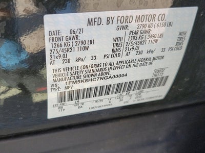 2022 Ford Explorer Platinum