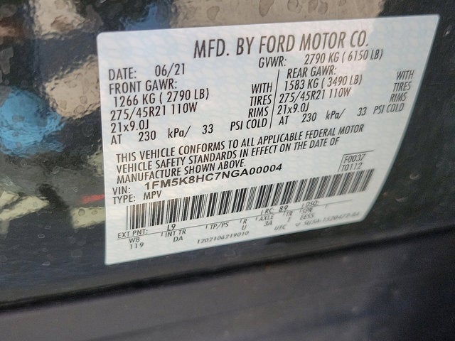 2022 Ford Explorer Platinum