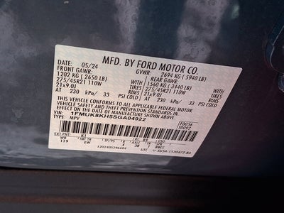 2025 Ford Explorer ST-Line