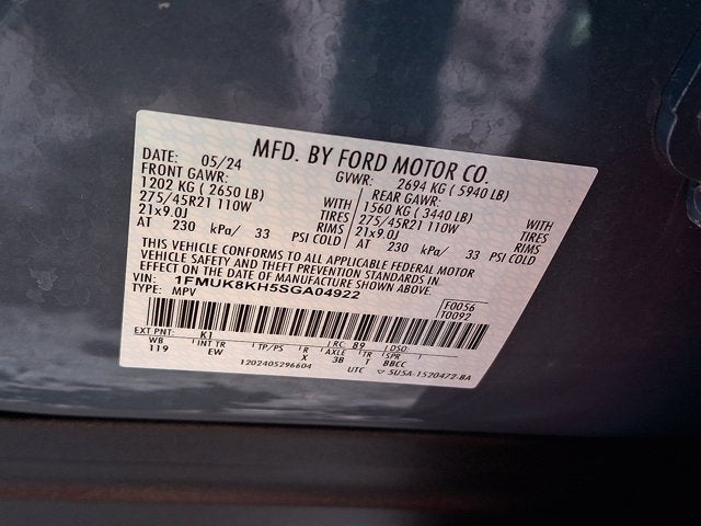 2025 Ford Explorer ST-Line