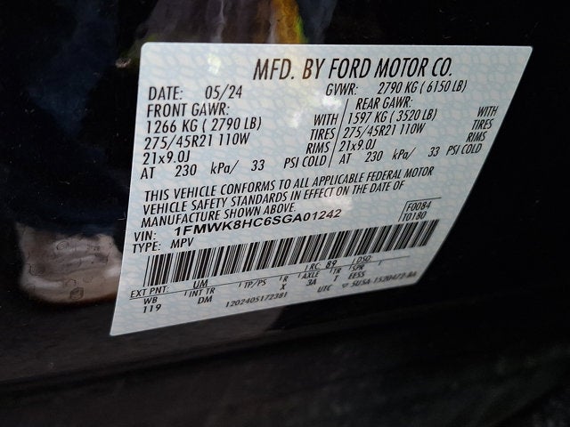 2025 Ford Explorer Platinum