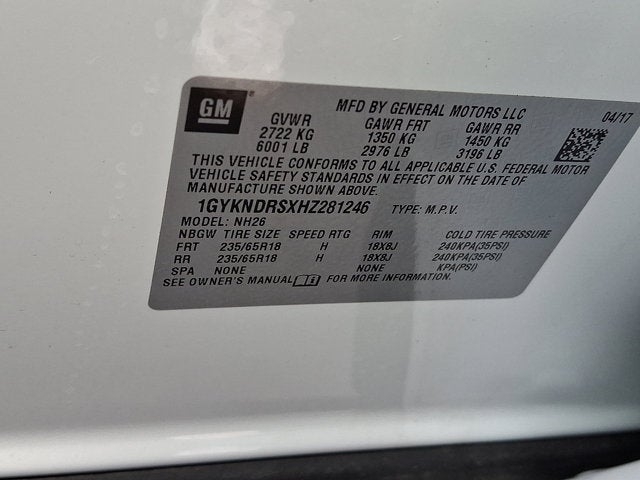 2017 Cadillac XT5 Luxury AWD