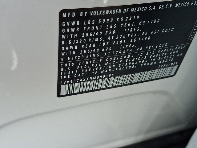 2022 Volkswagen Tiguan SEL R-Line