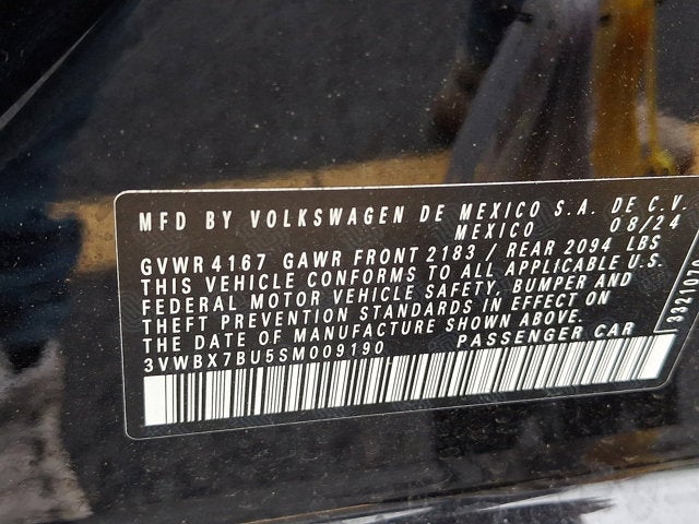 2025 Volkswagen Jetta Sport