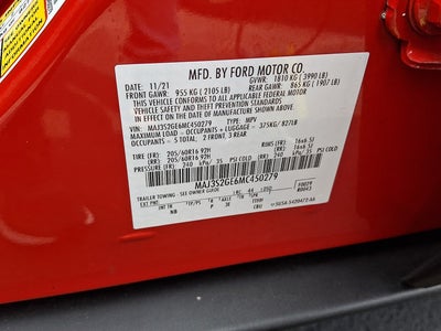 2021 Ford EcoSport SE