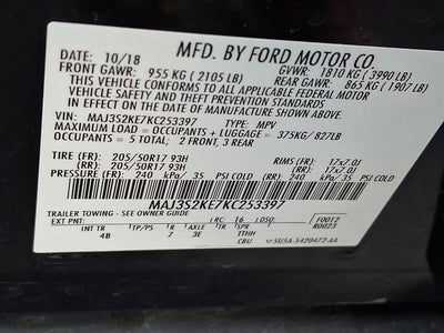 2019 Ford EcoSport Titanium