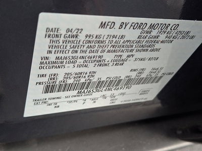 2022 Ford EcoSport SE